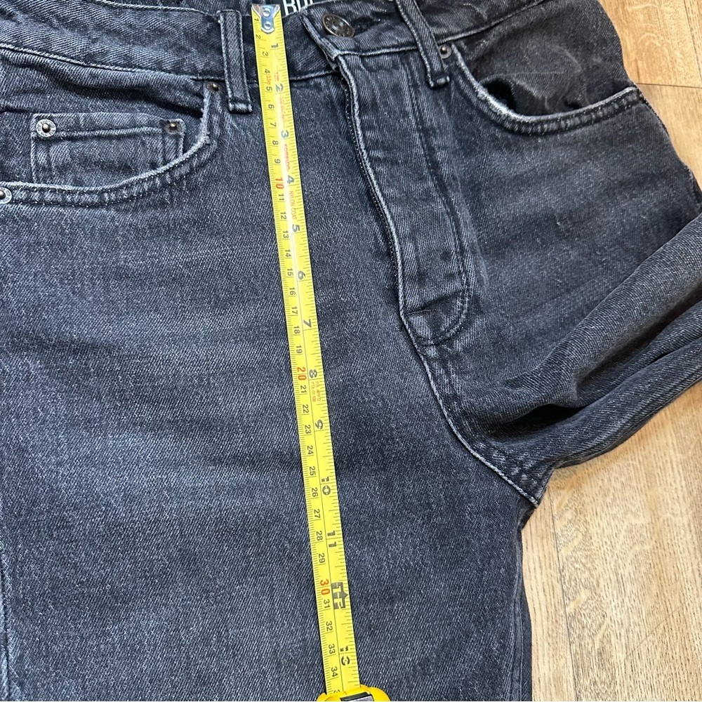 Urban Outfitters BGB Dillon Charcoal Black Relaxed Fit Jeans Size 27 - Picture 10 of 13